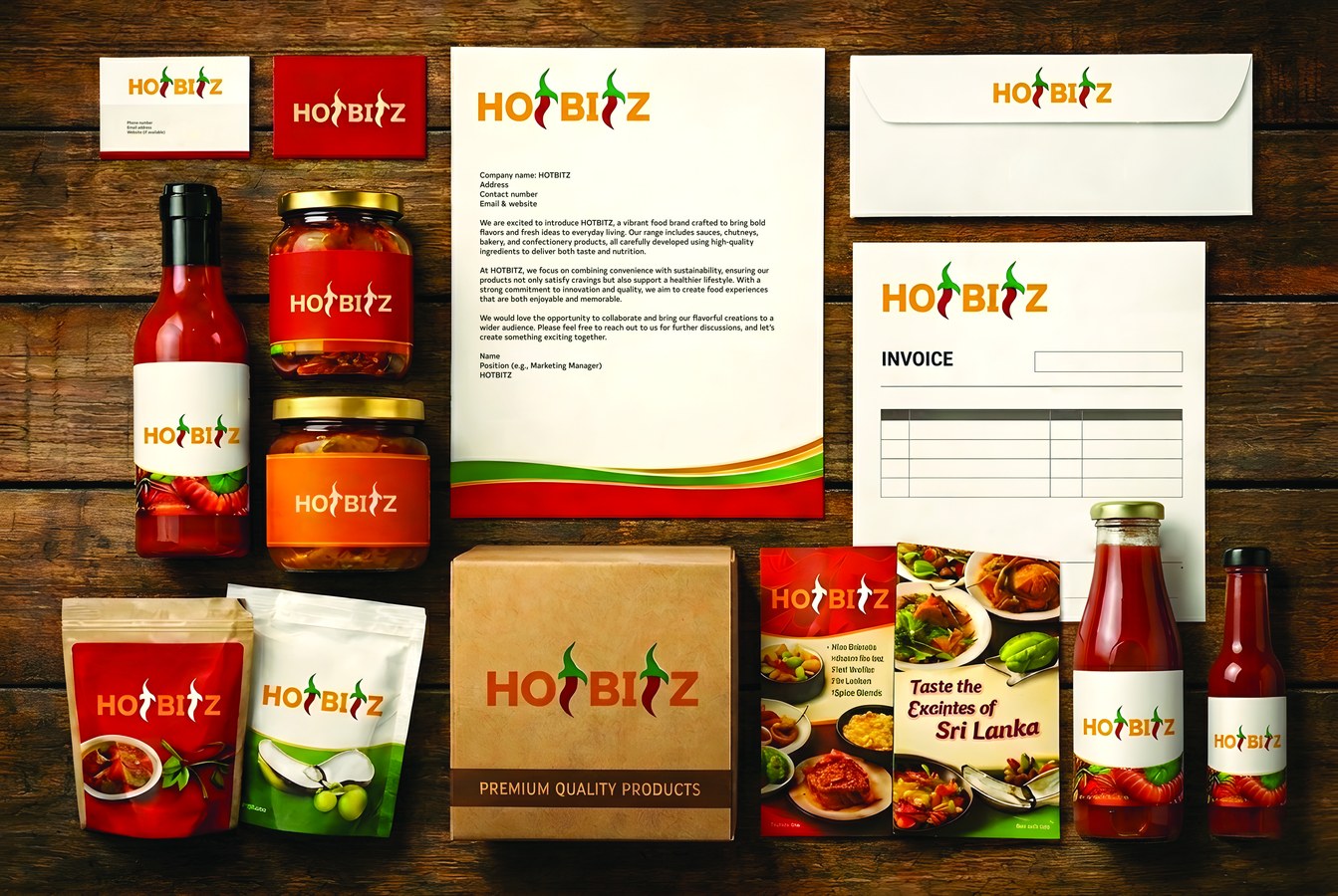 Hotbitz product packaging showcase